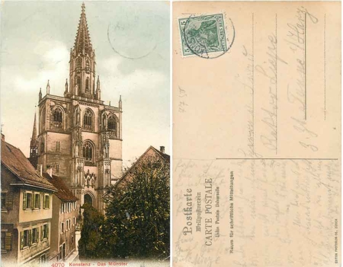 Konstanz Münster o 02.08.1906