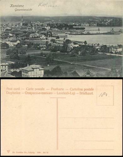 Konstanz Gesamtansicht *1906