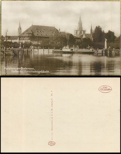 Konstanz excursion steamer Greif * approx. 1930