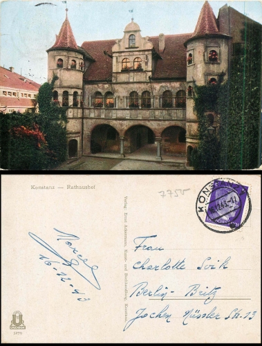 Konstanz Rathaushof o 16.12.1943