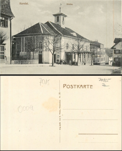 70825 Korntal Kirche * ca. 1918