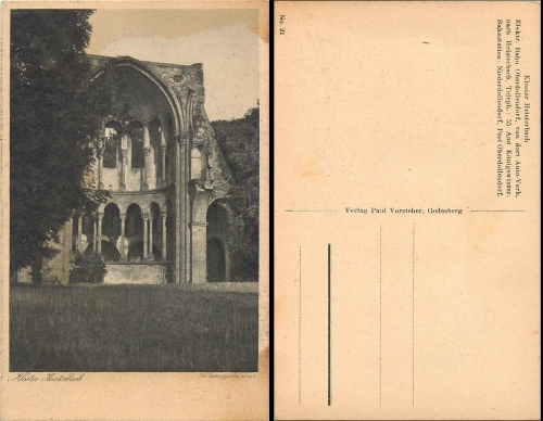 Heisterbach Kloster *ca. 1930