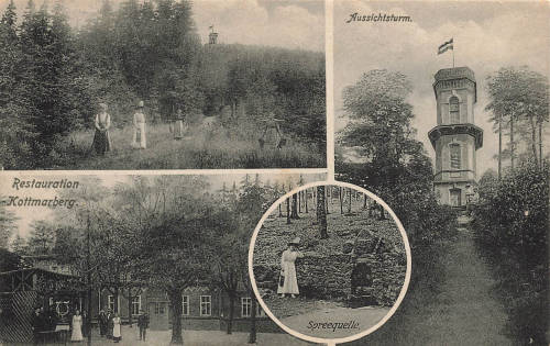 02739 Kottmar Restaurant und Aussichtsturm o 1918