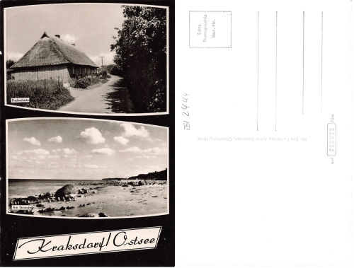 23777 Kraksdorf Fischerkate *ca.1960