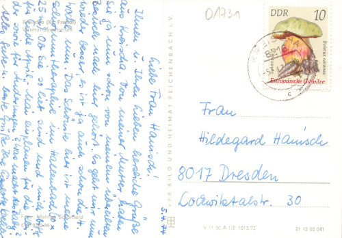 01731 Kreischa Wismut Sanatorium o 1974