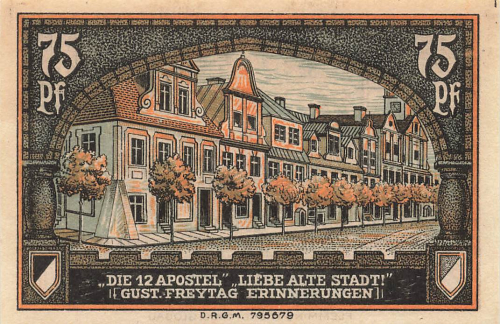 Kreuzburg Upper Silesia emergency banknote Kluczbork 1921