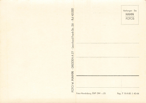 01814 Krippen Sächsische Schweiz * 1964 Hahn-Foto11452