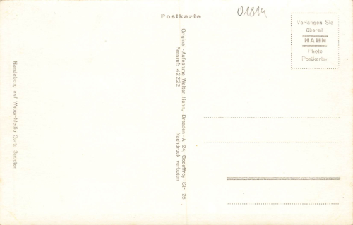 01814 Krippen Sächsische Schweiz und die Schrammsteine * 1930 Hahn-Foto11542