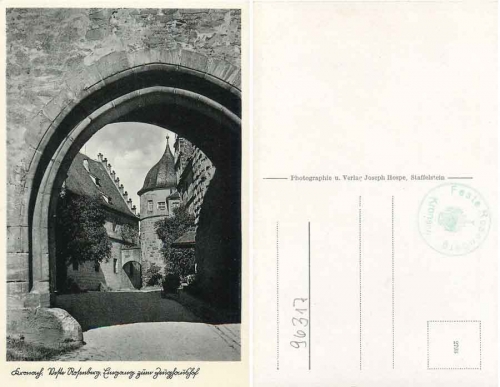 Kronach Feste Rosenberg * ca. 1940