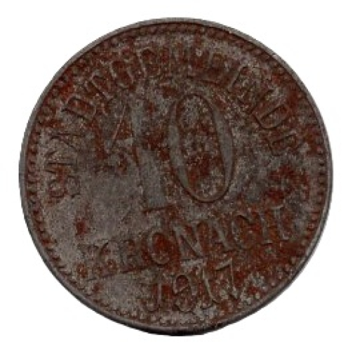 Kronach Notgeld 10 Pfennig 1917