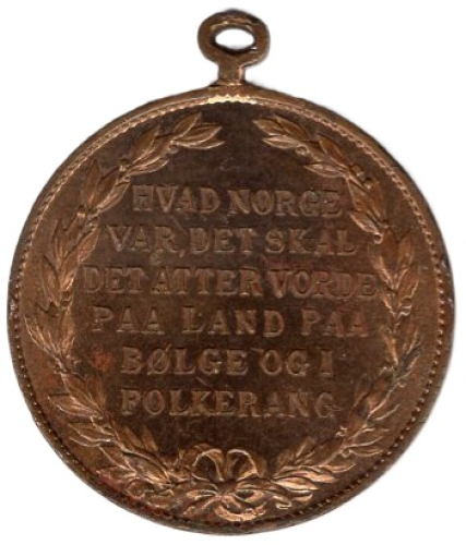 Kronprins Olav 17. Mai 1911 Medaille