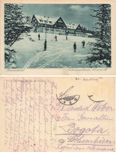 Krummhübel Riesengebirge Schlesien Teichmannsbaude Karpacz o 1920