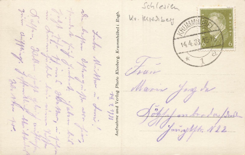 Krummhuebel, Giant Mountains, Silesia, Karpacz o 1933