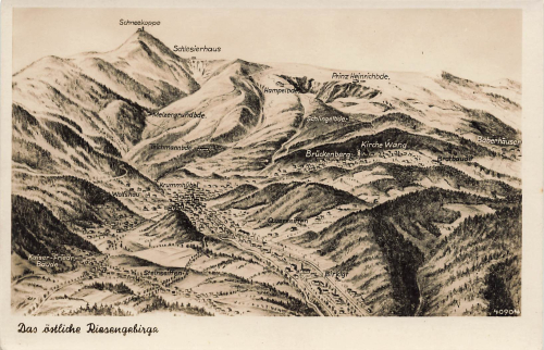 Das östliche Riesengebirge Schlesien * um 1930
