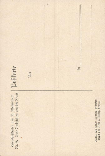 Good News from the Front No. 9 Artist Postcard Brynolf Wennerberg B.W. Child in Uniform * circa 1915