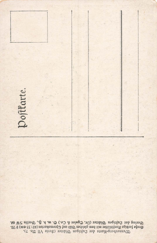 For Him! No. 7 Artist Card Brynolf Wennerberg B.W. * around 1915