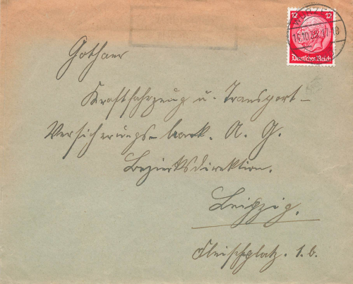 04808 Kuhnitzsch über Wurzen Landpoststempel o Wurzen Land 14.10.1933