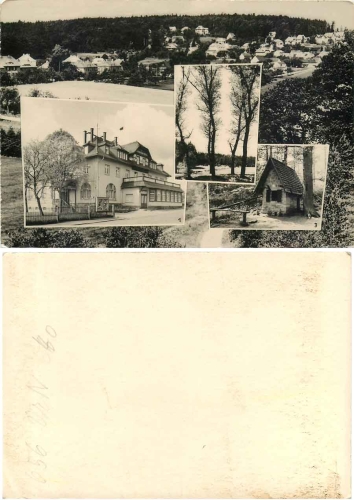 01737 Kurort Hartha Druckvorlage um 1960 Hanich
