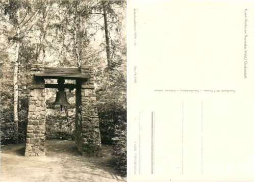 01737 Kurort Hartha Tharandter Forest bell chair *1965 Hanich1448