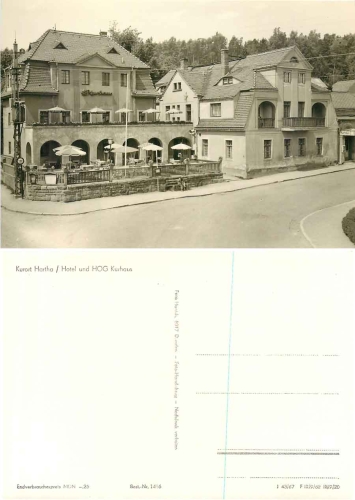 01737 Kurort Hartha Kurhaus *1967 Hanich1416