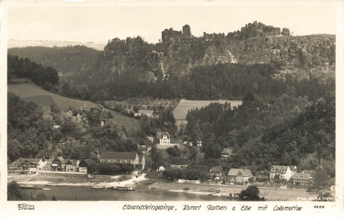 01824 Rathen Saxon Switzerland o 1949 Hahn-Foto3998
