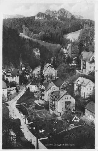 01824 Rathen Saxon Switzerland o 1932