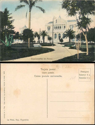 La Plata Departamento de Policia Argentinien  *ca. 1925