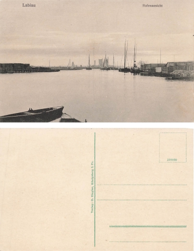 Labiau Hafen Ostpreussen Polessk * um 1910