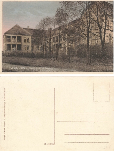 Labiau Kreiskrankenhaus Ostpreussen Polessk * um 1920
