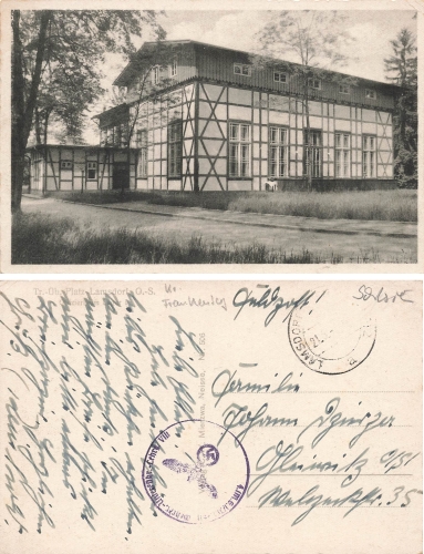 Lamsdorf Military Training Area, Upper Silesia, Lambinowice Field Post around 1942