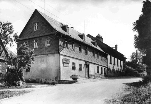 Landwüst Vogtland Ferienheim des Bezirkskrankenhaus Gera o 1982