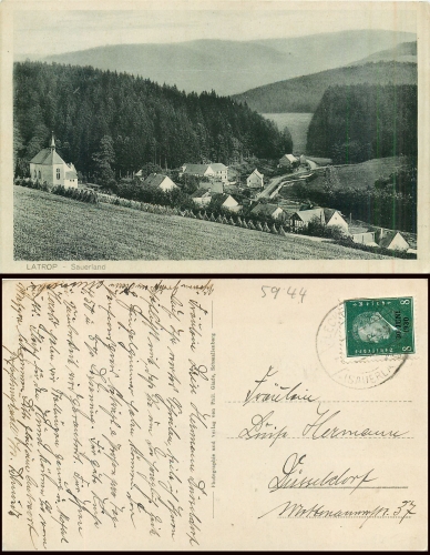 57392 Latrop Sauerland o 1930