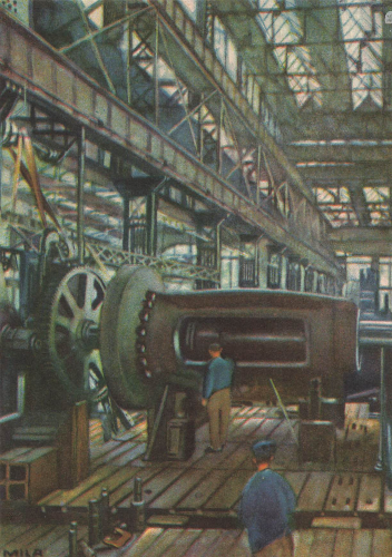 01979 Lauchhammer Linke-Hofmann A.G. 200 Jahre 1925 Künstlerkarte