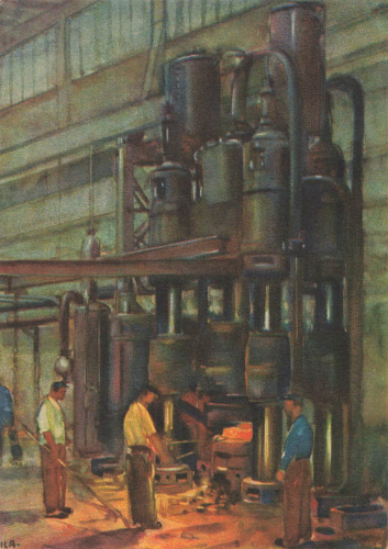 01979 Lauchhammer Linke-Hofmann A.G. 200 Jahre 1925 Künstlerkarte