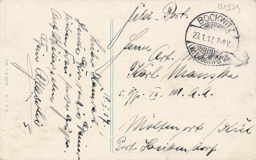 01979 Lauchhammer briquette factory with electric lighting system o 1917