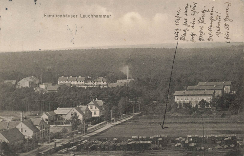 01979 Lauchhammer briquette factory with electric lighting system o 1917