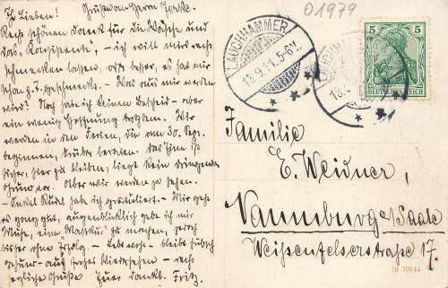 01979 Lauchhammer Familienhäuser o 1911