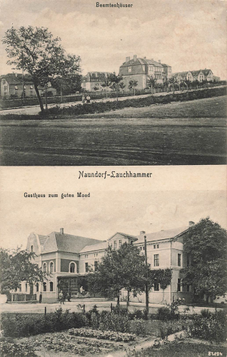 01979 Naundorf Lauchhammer Gasthaus zum guten Mond gebraucht 1923