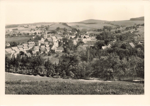 01778 Lauenstein Erzgebirge Print template * around 1960 Hanich Verlag