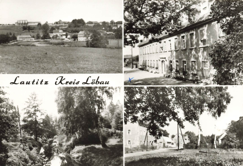 02708 Lautitz Löbau Mehrbildkarte o 1985
