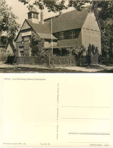 16565 Lehnitz Youth Hostel "Werner Seelenbinder" *1959