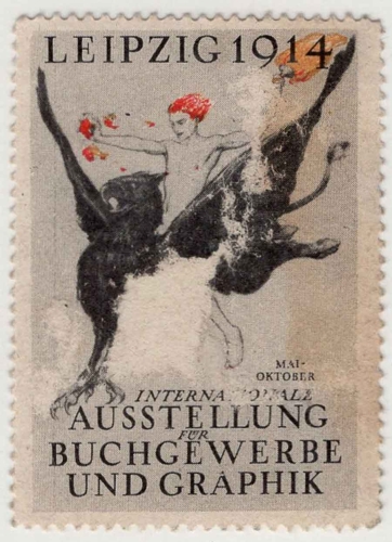 Vignetten Leipzig 1914  Ausstellung für Buchgewerbe und Graphik