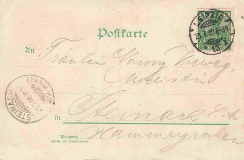 Leipzig Gruss aus ... Litho o 1900 Bruno Bürger