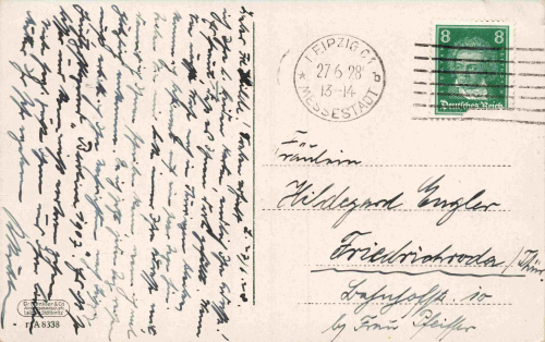 Leipzig Hauptbahnhof o 1928