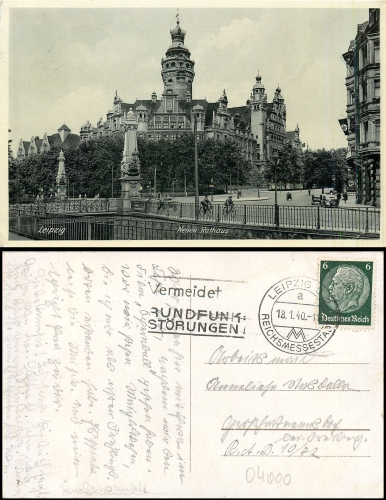Leipzig Rathaus o 18.01.1940
