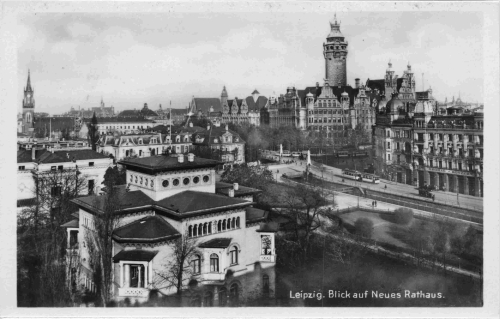 Leipzig  neues Rathaus * um 1930