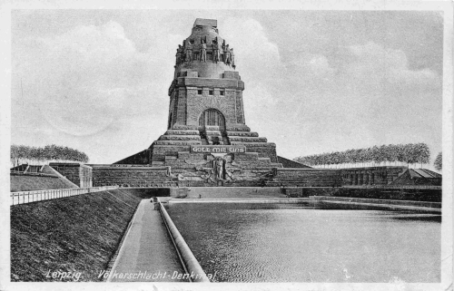 Leipzig Vöikerschlachtdenkmal o 1938