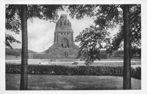 Leipzig Vöikerschlachtdenkmal * um 1940