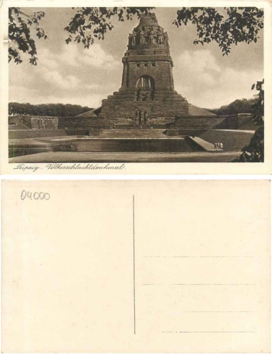 Leipzig Monument to the Battle of the Nations *ca. 1930