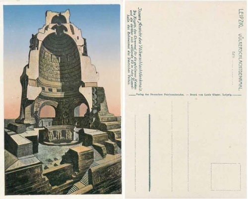 Leipzig Monument to the Battle of the Nations *around 1920